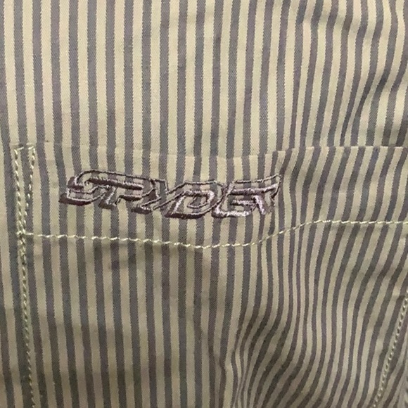 Spyder Stripe shirt MECHANIC - Brown/Khaki - Picture 5 of 13